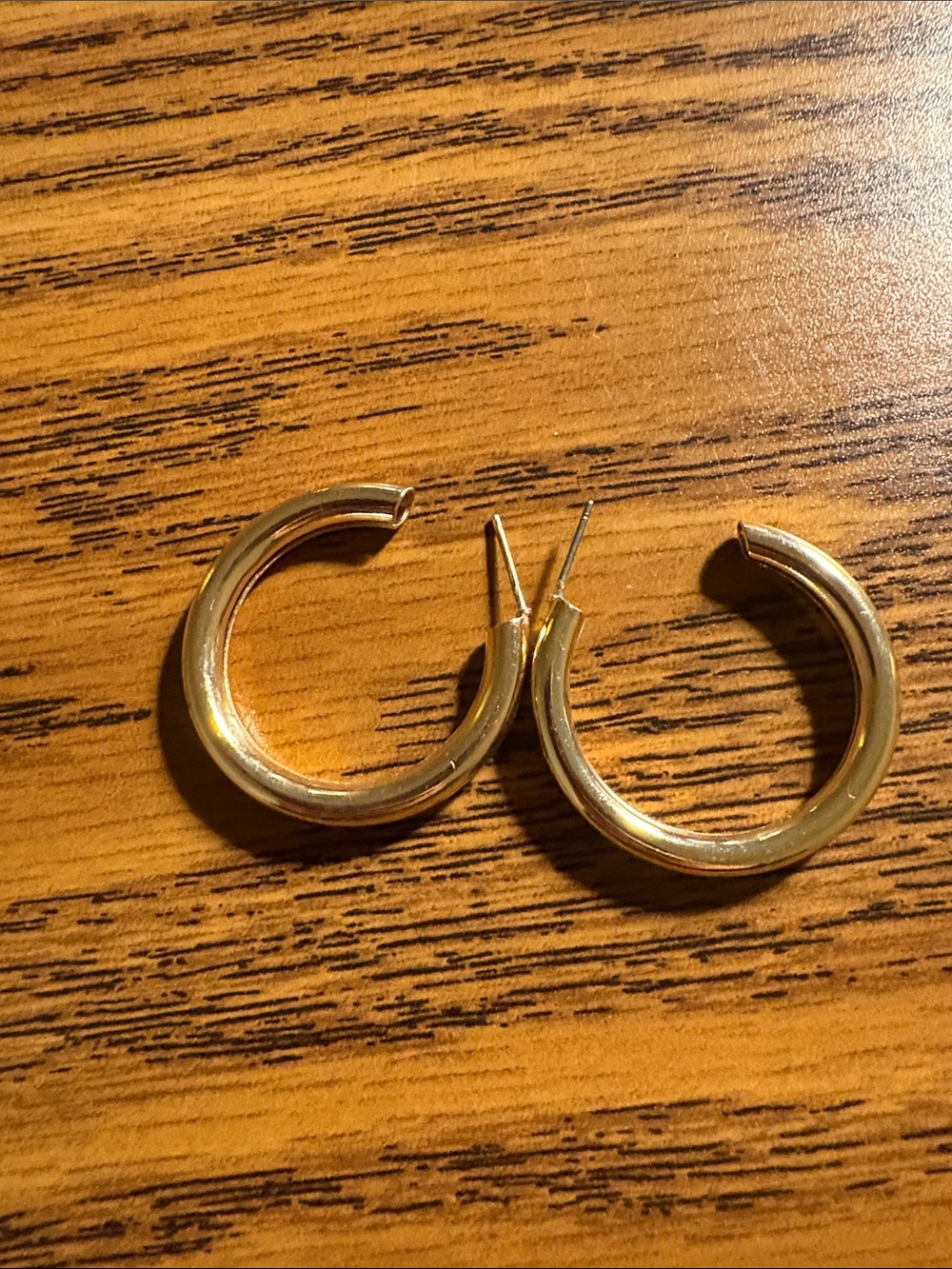 Classic Gold Hoop Earrings - Women Jewelry